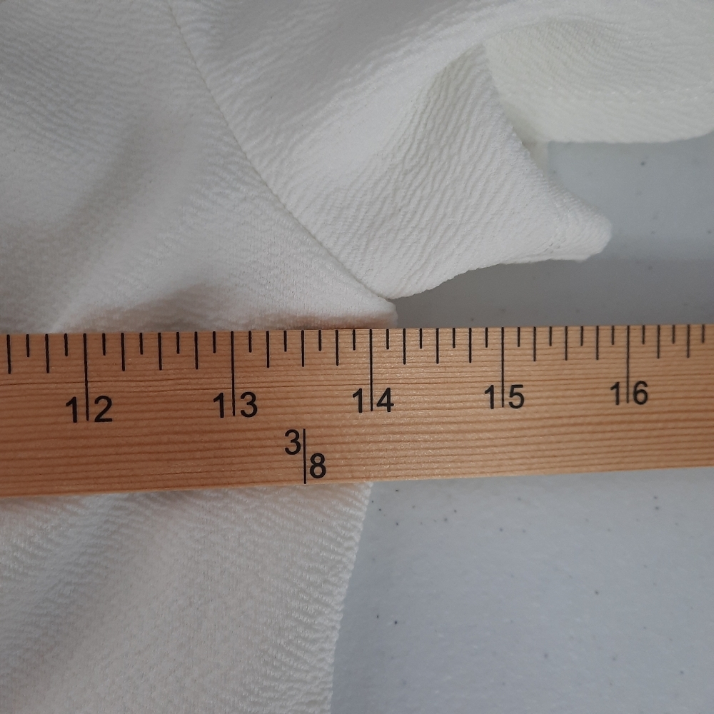 Miami White Off-the-Shoulder Short Sleeve Fit & Flare Mini Dress size Small - Picture 9 of 12